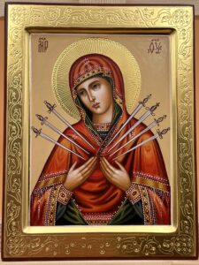 Богородица «Семистрельная» Образец 15 Михайловск